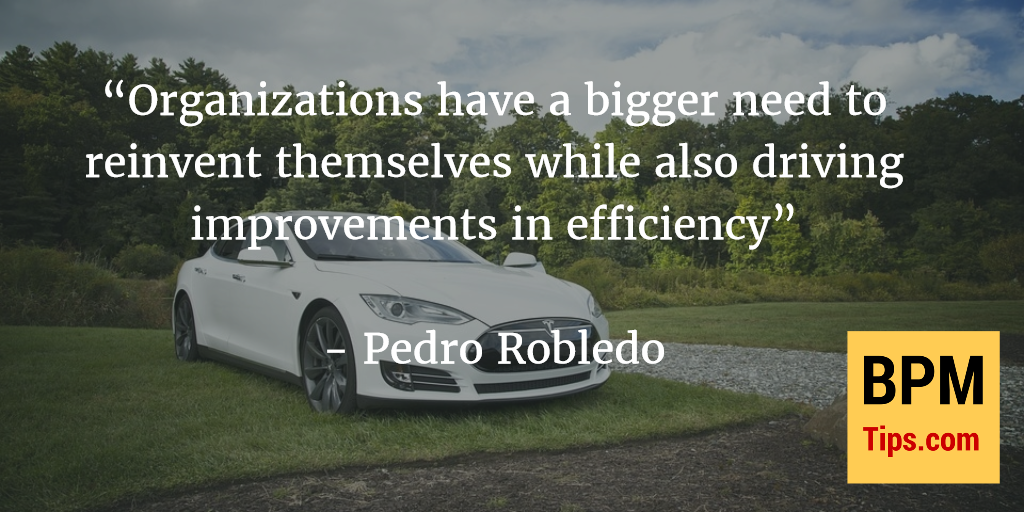 Interview with Pedro Robledo – important trends in BPM & linking it with Digital Transformation