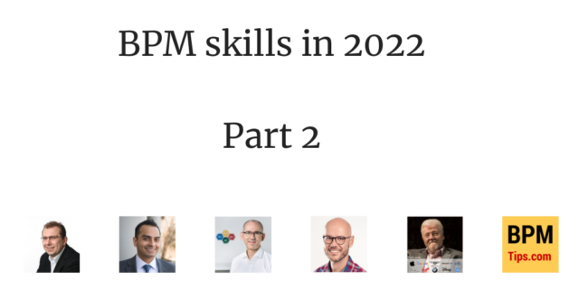 BPM skills in 2022 (part 2)